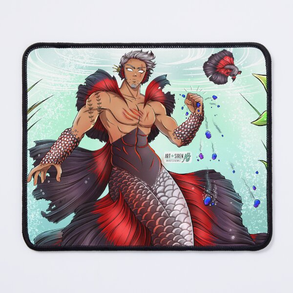 Item preview, Betta Merman designed and sold by ArtSirenMJ.