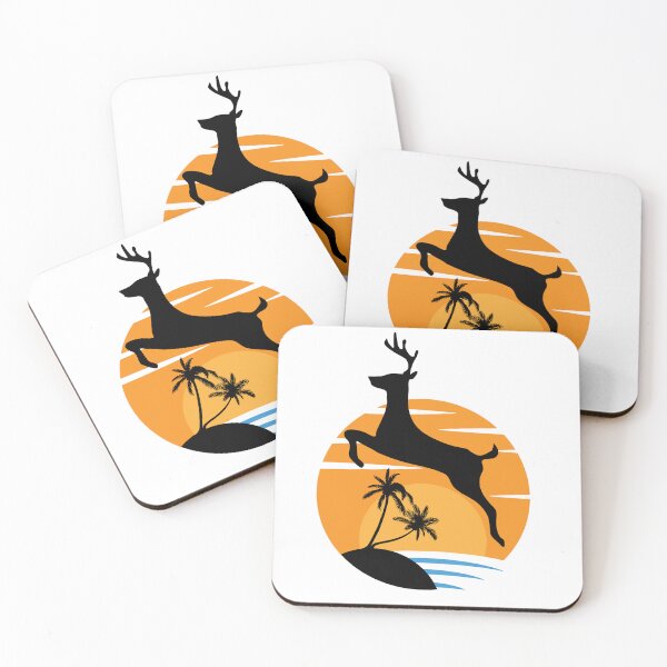 Item preview, Deer jumping  designed and sold by Achkour25.