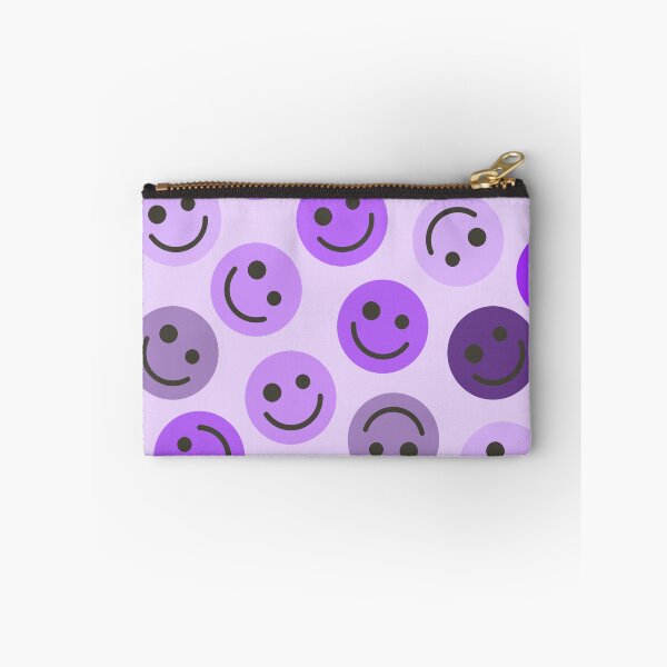 Item preview, Purple Happy Faces designed and sold by gray-cat.