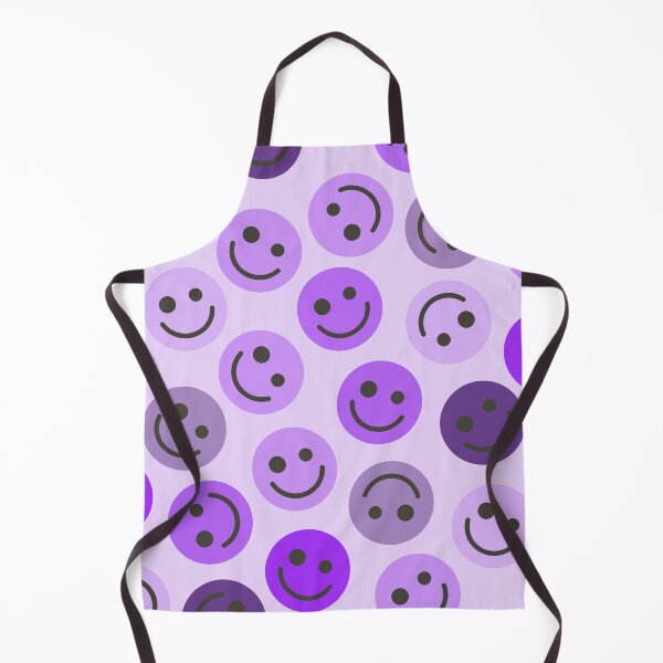 Item preview, Purple Happy Faces designed and sold by gray-cat.