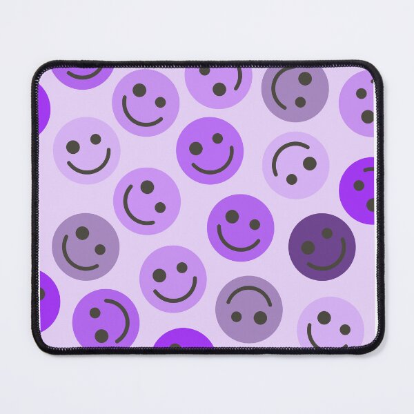 Item preview, Purple Happy Faces designed and sold by gray-cat.