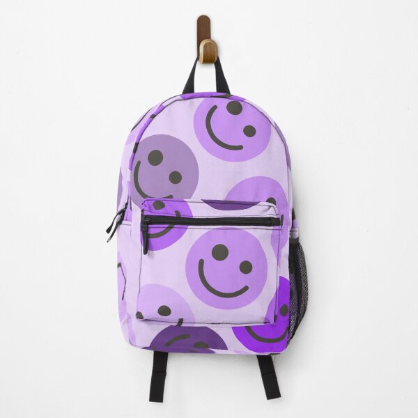 Item preview, Purple Happy Faces designed and sold by gray-cat.