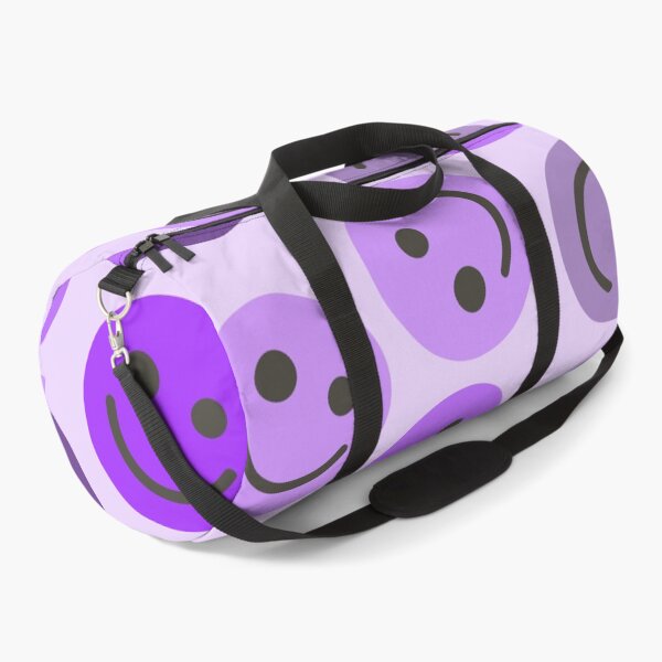 Item preview, Purple Happy Faces designed and sold by gray-cat.