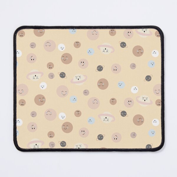 Item preview, Planets in Outer Space - Yellow designed and sold by Ashleigh Fish.