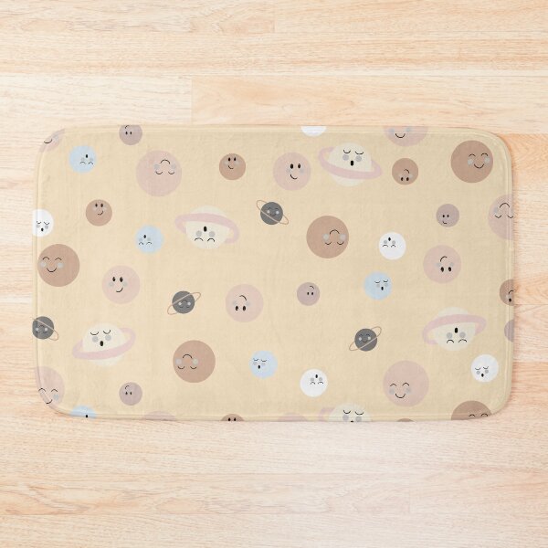 Item preview, Planets in Outer Space - Yellow designed and sold by Ashleigh Fish.