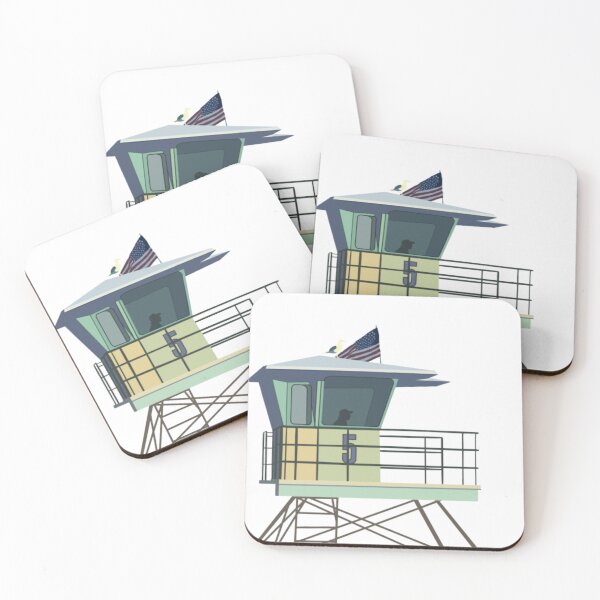 Item preview, Lifeguard Station #5 designed and sold by Shipwrecked2020.