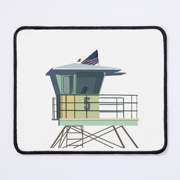 Item preview, Lifeguard Station #5 designed and sold by Shipwrecked2020.