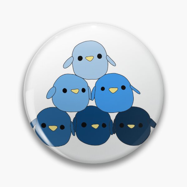 Item preview, Pájaros azules designed and sold by JayCee19.