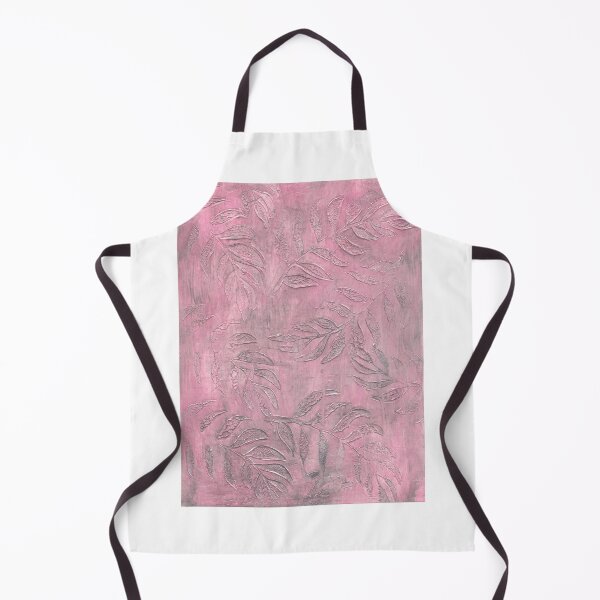 Item preview, Pink Stamped Textured Fern Leaves designed and sold by Sandra Foster.