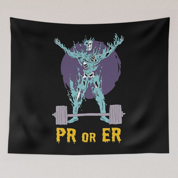 Item preview, PR Or Er Weightlifting - Bodybuilding Fitness Gym designed and sold by ujgbnx.