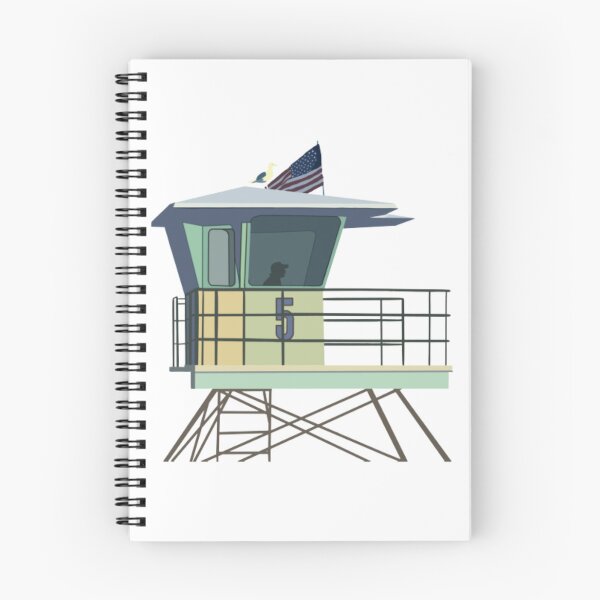 Item preview, Lifeguard Station #5 designed and sold by Shipwrecked2020.