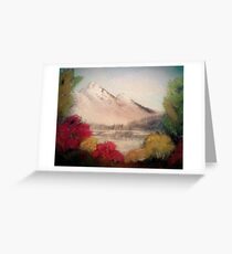 October's Landscape Greeting Card