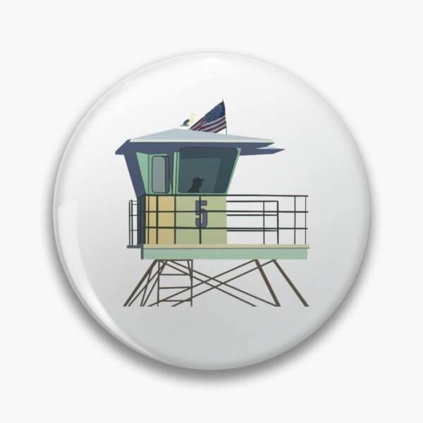 Item preview, Lifeguard Station #5 designed and sold by Shipwrecked2020.