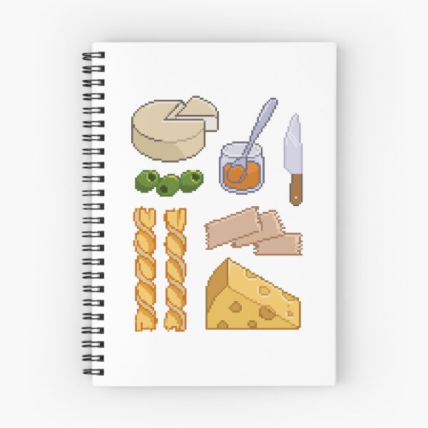 Item preview, Tabla De Quesos Pixel Art designed and sold by Theysaurus.