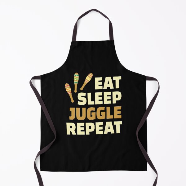 Item preview, Vintage Juggling Eat Sleep Juggle Repeat Funny Gift designed and sold by KevinOndricka.