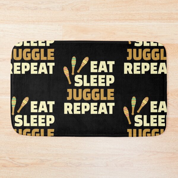 Item preview, Vintage Juggling Eat Sleep Juggle Repeat Funny Gift designed and sold by KevinOndricka.