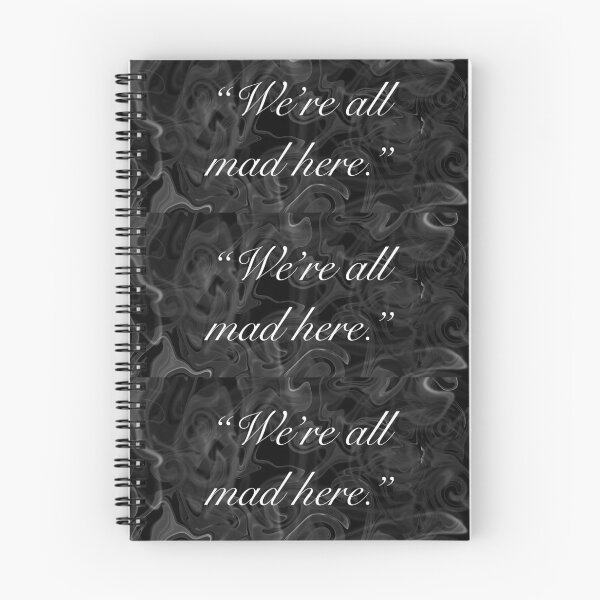 Item preview, We’re all mad here designed and sold by violetxrose1235.