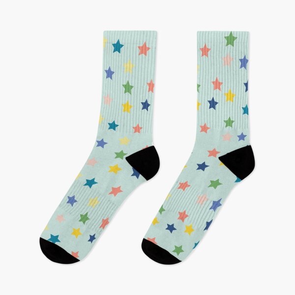 Item preview, Stars - mint green designed and sold by Ashleigh Fish.