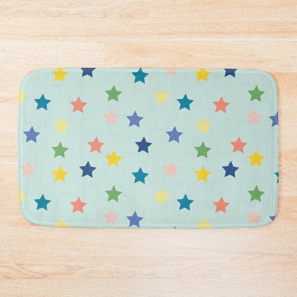 Item preview, Stars - mint green designed and sold by Ashleigh Fish.