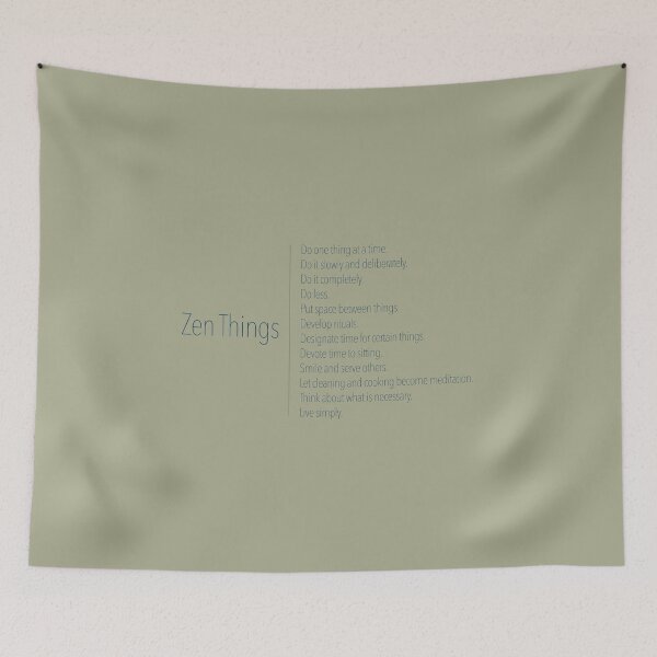 Item preview, 12 Zen Things Poster designed and sold by nealcampbell.
