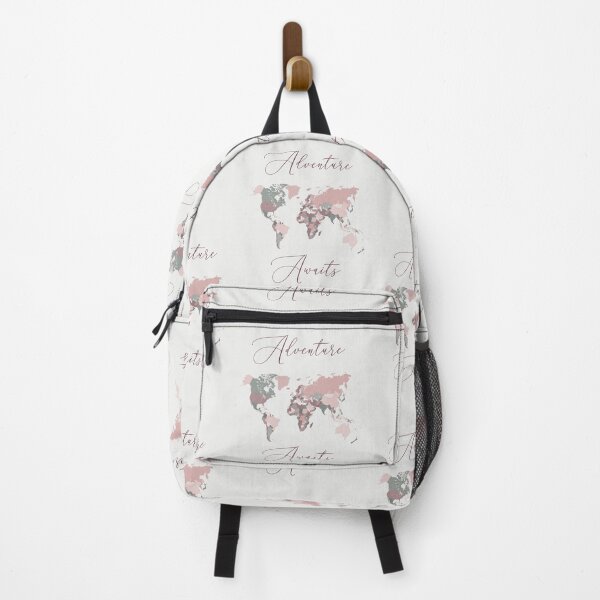 Item preview, Adventure Awaits World Map designed and sold by UrbanEpiphany.