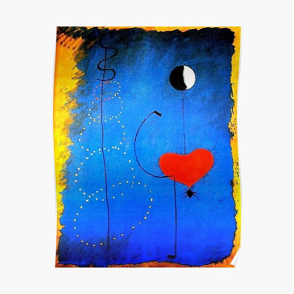joan miro Poster