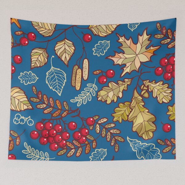 Item preview, Leaves and berry garden designed and sold by FGCART.
