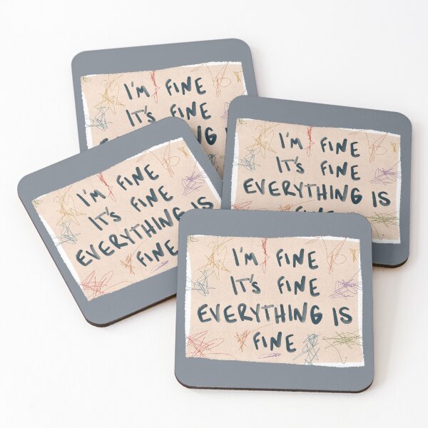 Item preview, "Everything is Fine" designed and sold by misslovelymess.
