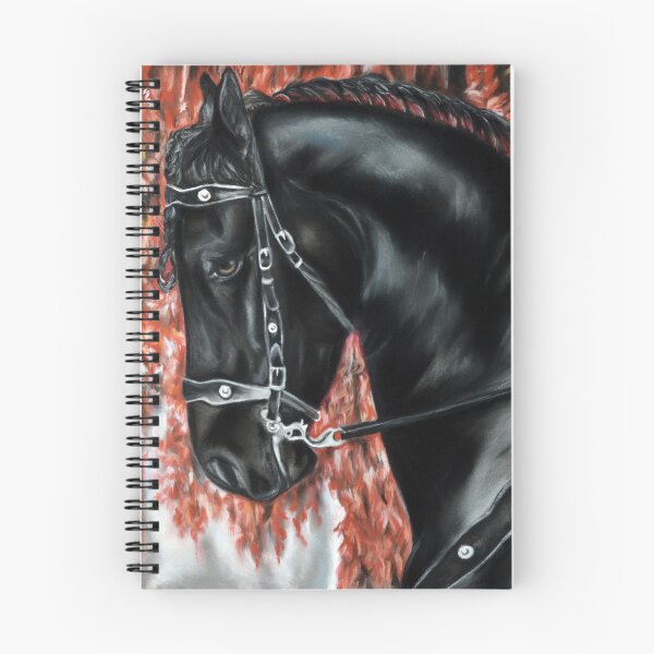 Item preview, Harmonic Shades / Frisian Horse designed and sold by Hélène Roux.