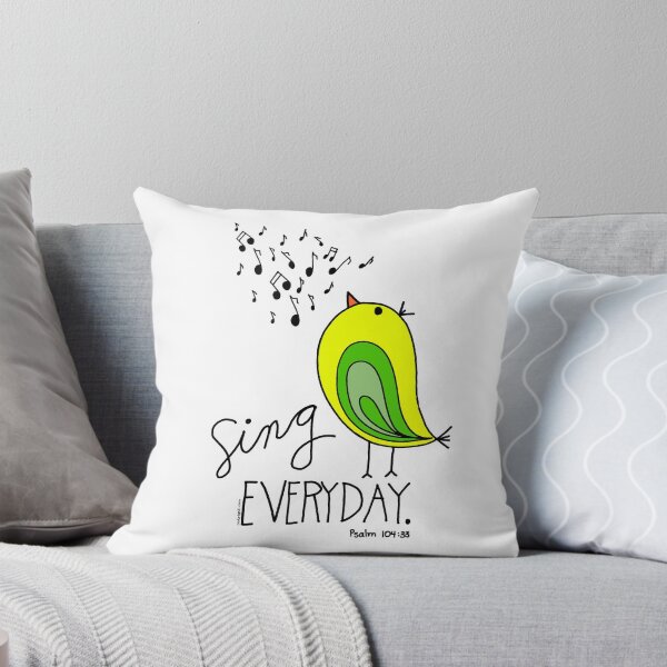 Item preview, Sing EVERYDAY {yellow & green}  designed and sold by designing31.