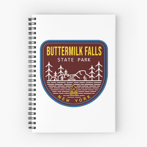 Item preview, Buttermilk Falls State Park Patch Logo designed and sold by VanyaKar.