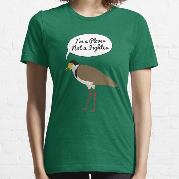 Je suis un pluvier pas un combattant T-shirt essentiel
