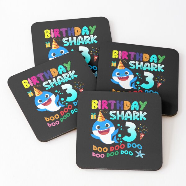 Item preview,  Birthday Kids Shark 3 Year Old 3rd Birthday Matching Family designed and sold by zorinaabzs143.