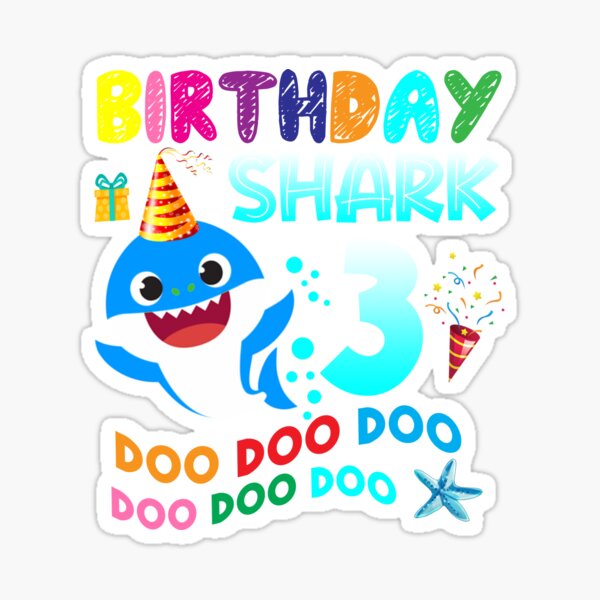 3rd sharky birthday for Hungry Shark!