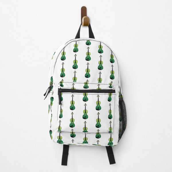 Item preview, Colourful Violin with Diamond Pattern (Greenish Yellow) designed and sold by halveflower.