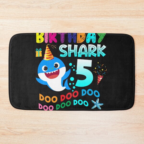 Item preview, Birthday Kids Shark 5 Year Old 5th Birthday Matching Family designed and sold by zorinaabzs143.