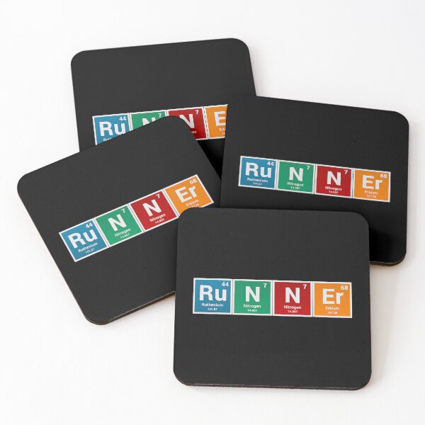 Item preview, Runners Funny Periodic Table Runner designed and sold by ujgbnx.