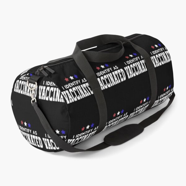 Item preview, I Identify As Vaccinated Patriotic American Flag 4th of July design designed and sold by Merchking1.