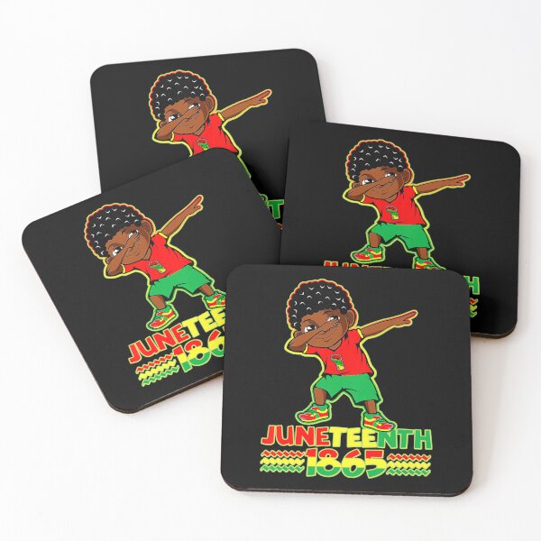 Item preview, Juneteenth Kid Dabbing  designed and sold by WoodburyLake.