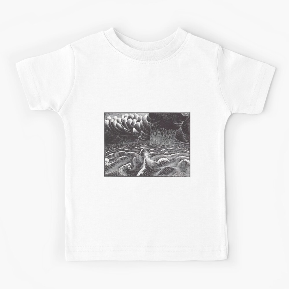 M.C. Escher - The 2nd of the Creation" Kids T-Shirt for Sale by Lolc | Redbubble