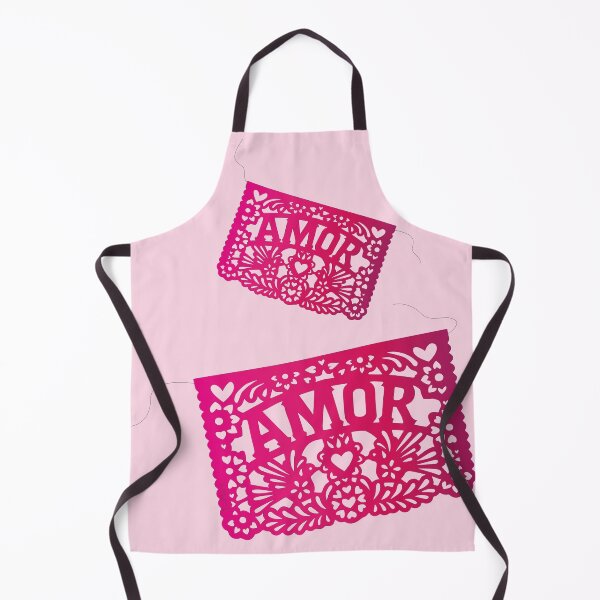 Item preview, pink LOVE mexican folk art decoration papel picado latin fiesta designed and sold by T-Mex.
