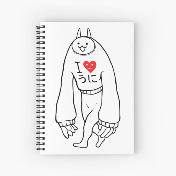 Battle Cats Li'l Jamiera Cat Spiral Notebook