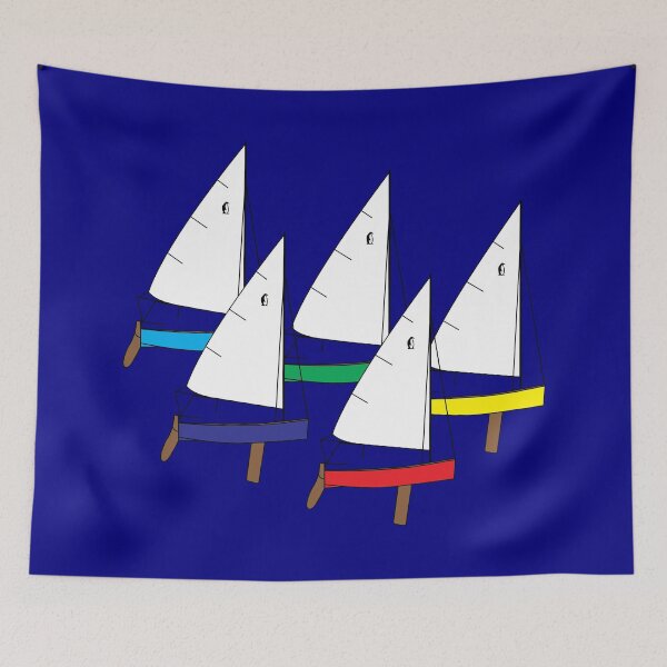 Item preview, Penguin Dinghy Sailboats Racing designed and sold by CHBB.