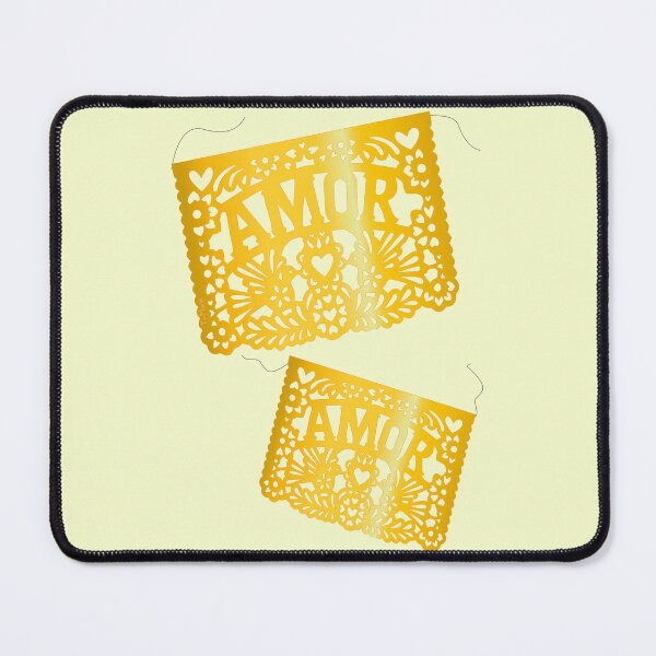Item preview, yellow LOVE mexican deco designed and sold by T-Mex.