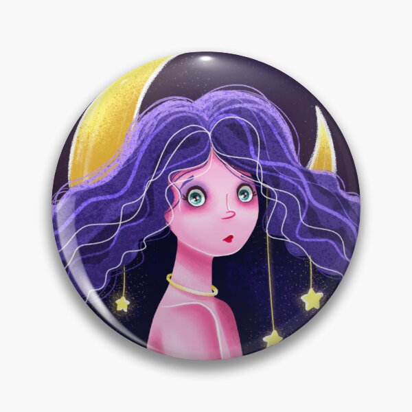 Item preview, Moon Girl designed and sold by Olga Vorontsova.