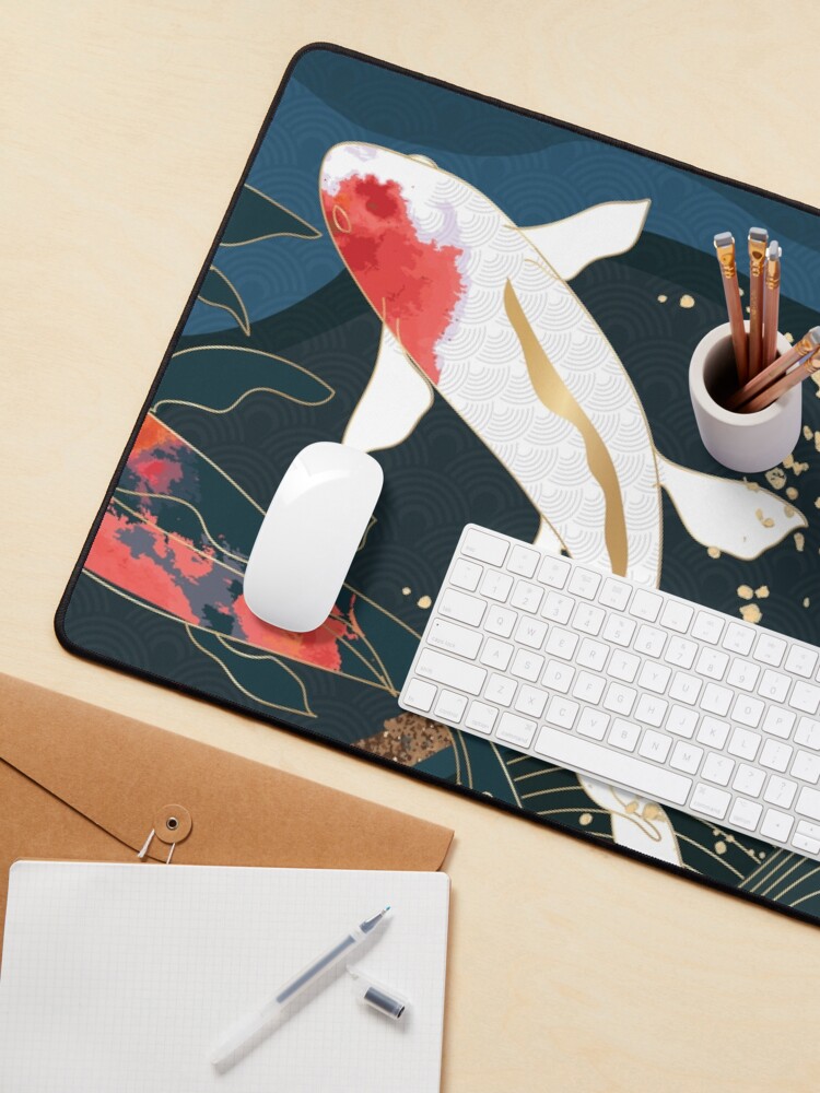 "Koi Fish Art" Mouse Pad for Sale by kamuipreme Redbubble