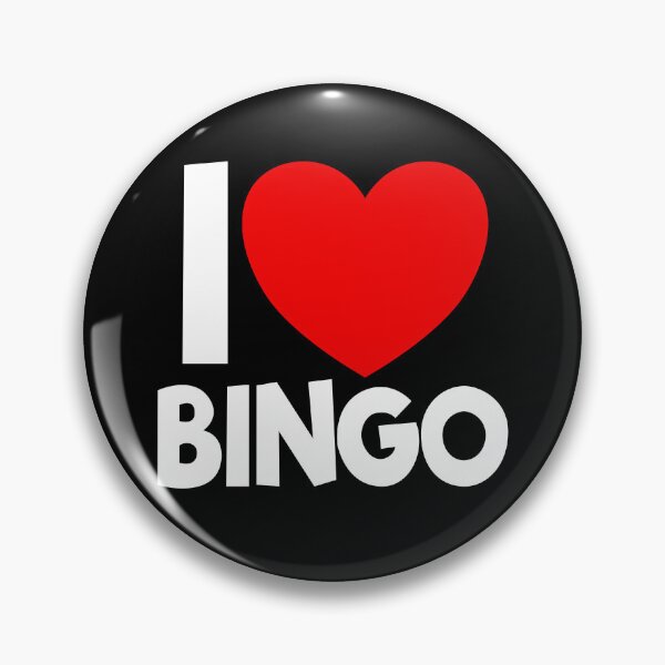 Item preview, I Love Bingo Red Heart Bingo Lover Gambling I Love Bingo Gear designed and sold by DynamicDesign.