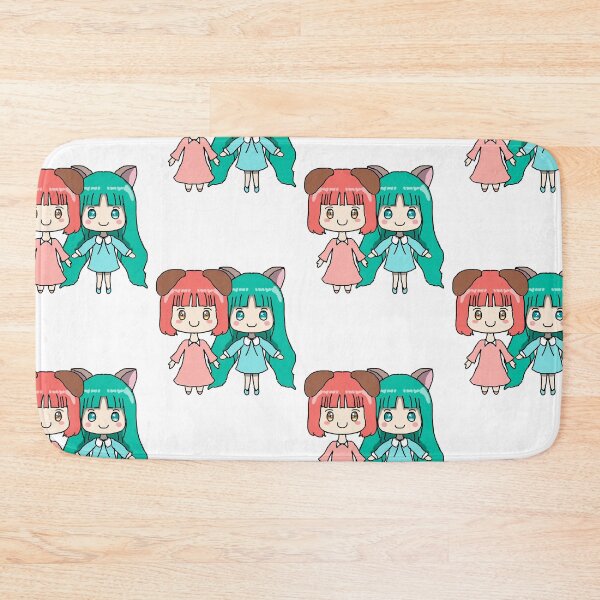 Item preview, green and pink girl  designed and sold by domenut1234.