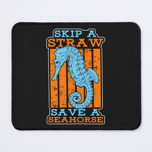 Item preview, Skip A Straw Save Seahorse Animals designed and sold by ClamenTaon.