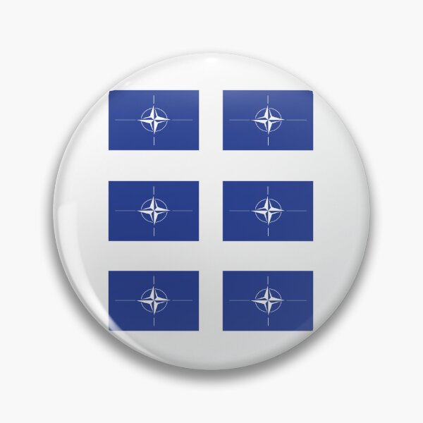 Item preview, Flag of NATO North Atlantic Treaty Organization designed and sold by Rhu Creations.